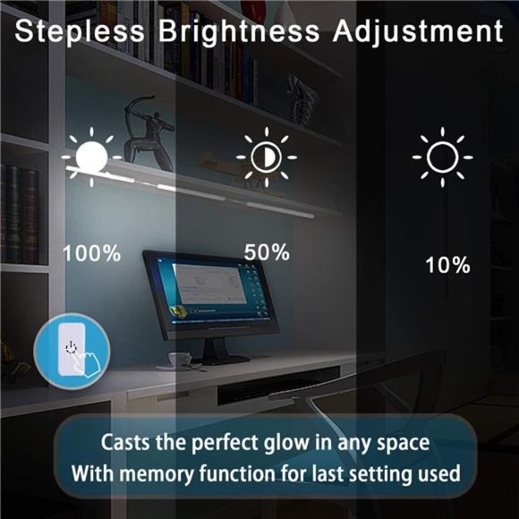 LED Under Cabinet Lighting Kit, 3pcs 12" Ultra Slim Under Counter Light Bars - Picture 6 of 6